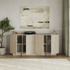 Μπουφές Dorma Mχρώμα travertine 180x45x80,2εκ.