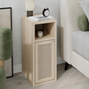 Κομοδίνο Inca χρώμα light oak 25,2x32x60εκ.