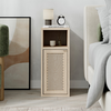 Κομοδίνο Inca χρώμα light oak 25,2x32x60εκ.