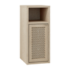 Κομοδίνο Inca χρώμα light oak 25,2x32x60εκ.
