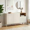Μπουφές Cailin χρώμα sandstone - sepet oak 140x41,8x80εκ.