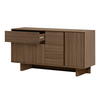 Μπουφές Capri χρώμα καρυδί milano 146x45x76,5εκ.