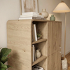 Μπουφές Colia χρώμα sepet oak 85x44x120,4εκ.