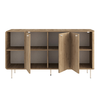 Μπουφές Colia χρώμα sepet oak 150x44x80εκ.