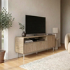 Έπιπλο τηλεόρασης Colia χρώμα sepet oak 140,3x34x55,7εκ.