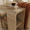 Τραπεζάκι βοηθητικό Colia χρώμα sepet oak 58x25x50εκ.