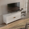 Έπιπλο τηλεόρασης Marquise χρώμα sandstone 150x35x56εκ.