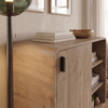 Μπουφές Rovel Mχρώμα sepet oak 80,3x39x80,4εκ.