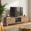 Έπιπλο τηλεόρασης Doro χρώμα sepet oak 150x34x41εκ.