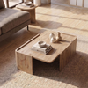 Τραπεζάκι σαλονιού Bora χρώμα sepet oak 82x52x28,5εκ.