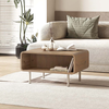 Τραπεζάκι σαλονιού Draen χρώμα sepet oak 70,3x50x38,7εκ.