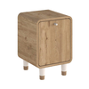 Κομοδίνο Doro χρώμα sepet oak 35,3x34x51εκ.