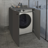 Έπιπλο πλυντηρίου Gray χρώμα ανθρακί 70x66x90εκ.