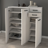 Παπουτσοθήκη - ντουλάπι Polly χρώμα λευκό 108x35x108εκ.