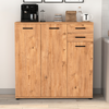 Παπουτσοθήκη - ντουλάπι Polly χρώμα pine oak 108x35x108εκ.