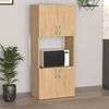 Ντουλάπα κουζίνας Armado χρώμα sapphire oak 60x32x140εκ.