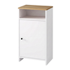 Παπουτσοθήκη - Ντουλάπι Talsa χρώμα λευκό - sapphire oak 50x35,3x86εκ.