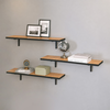 Ραφιέρα τοίχου Versa 3 τεμαχίων χρώμα pine oak 80x19x17εκ.