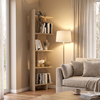 Βιβλιοθήκη Perla χρώμα sepet oak 48x22x170εκ.