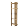 Βιβλιοθήκη Perla χρώμα sepet oak 48x22x170εκ.