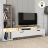 Σύνθεση τηλεόρασης Simal με LED χρώμα λευκό - cordoba 168,2x31,3x120εκ.