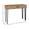 Κονσόλα Rochel χρώμα atlantic pine 120x35x89,8εκ.