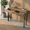 Rochel Console Walnut with Drawer 120x35x89,8 cm