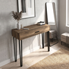 Rochel Console Walnut with Drawer 120x35x89,8 cm