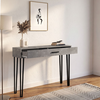 Rochel Console Concrete Grey 120x35x89.8 cm