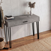 Rochel Console Concrete Grey 120x35x89.8 cm