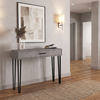 Rochel Console Concrete Grey 120x35x89.8 cm