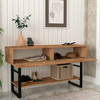 Κονσόλα Aron χρώμα atlantic pine 138,8x41x75,7εκ.