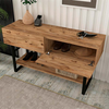 Κονσόλα Aron χρώμα atlantic pine 138,8x41x75,7εκ.