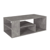 Abdera Living Room Coffee Table Concrete Gray 110x60x42 cm