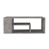 Abdera Living Room Coffee Table Concrete Gray 110x60x42 cm