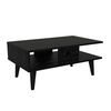 Τραπεζάκι σαλονιού Andros χρώμα sencron black 90x54x39,6εκ.