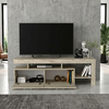 Έπιπλο τηλεόρασης Acnes χρώμα travertine 160x40x53εκ.