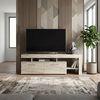 Έπιπλο τηλεόρασης Acnes χρώμα travertine 160x40x53εκ.