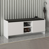 Παπουτσοθήκη Verly χρώμα λευκό 110x33,2x43εκ.