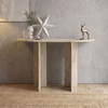 Cortado Travertine Console 120 x 35 x 75 cm