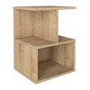 Κομοδίνο - Τραπεζάκι βοηθητικό Entiero χρώμα sapphire oak 39,8x35x54,6εκ.