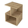 Κομοδίνο - Τραπεζάκι βοηθητικό Entiero χρώμα sapphire oak 39,8x35x54,6εκ.