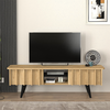 Έπιπλο τηλεόρασης Gemma χρώμα sepet oak 150x35x46,7εκ.