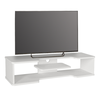 Έπιπλο τηλεόρασης επιτοίχιο Perry χρώμα λευκό 120x29,6x25,6εκ.