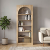 Βιβλιοθήκη Voila Sepet Oak 74x35x180 εκ.