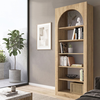 Βιβλιοθήκη Voila Sepet Oak 74x35x180 εκ.