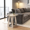 Βοηθητικό Τραπεζάκι Deros Travertine 45x45x56 εκ.