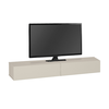 Wall-mounted TV unit Espanse sandstone 241.8x31.7x30 cm