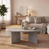 Cortado Living Room Coffee Table Concrete Gray 120x60x39.6 cm