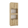 Ντουλάπι κουζίνας - μπάνιου Alvento χρώμα sapphire oak 60x42x180εκ.